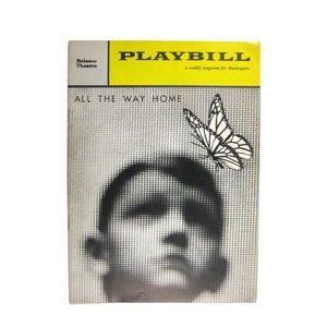 All the Way Home Playbill Premiere 1960 Tad Mosel A Death in the Family